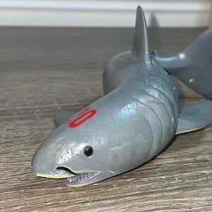 SWIMLINE GREAT WHITE SHARK 3" X 6.5" Solid Rubber Realistic Figure…(#19)